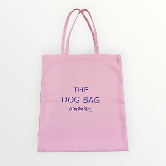 Tote bag Dog Mom rosa