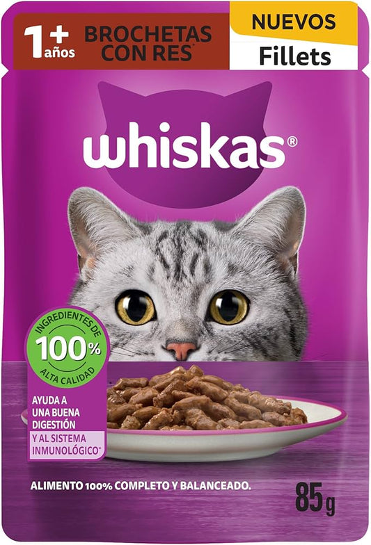 Alimento húmedo whiskas para gato