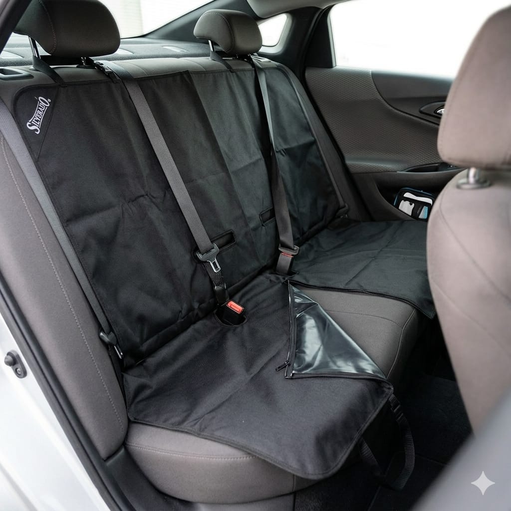 Cubre Asientos trasero de Auto para Mascotas