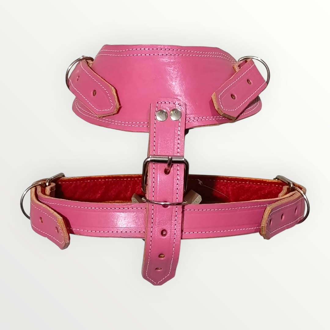 Pechera de piel colores