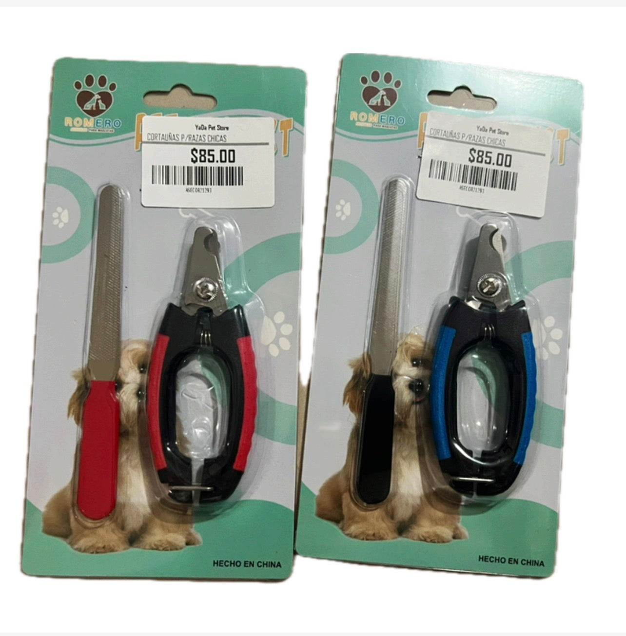 Corta uñas para raza chica