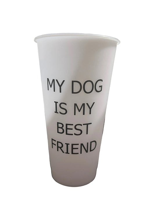 Vaso mom y dad dog-cat