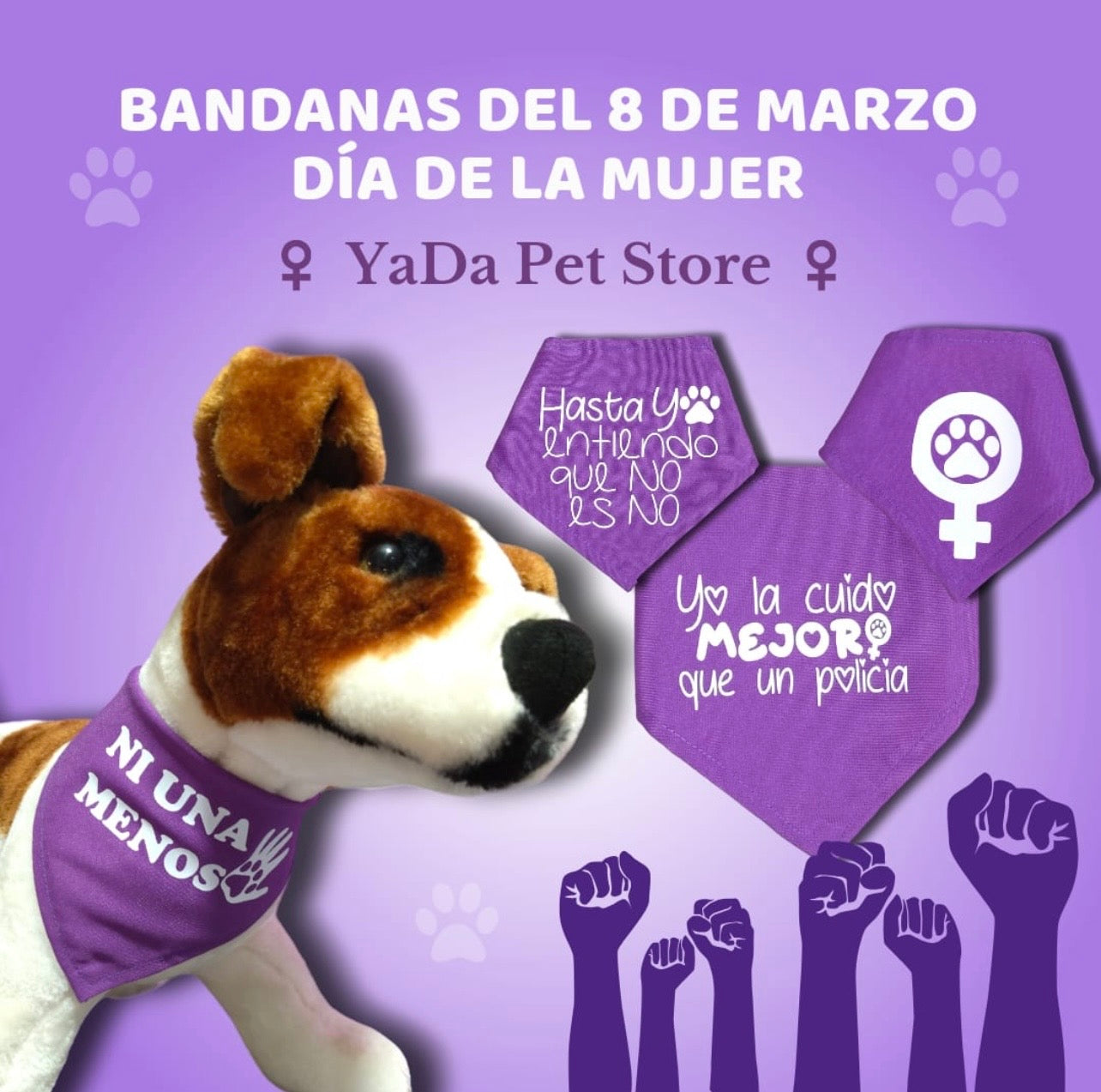 Bandana Dia de la mujer #8M