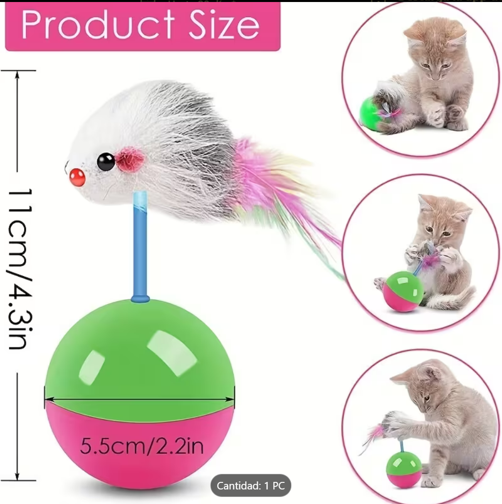Juguete para gato pelota