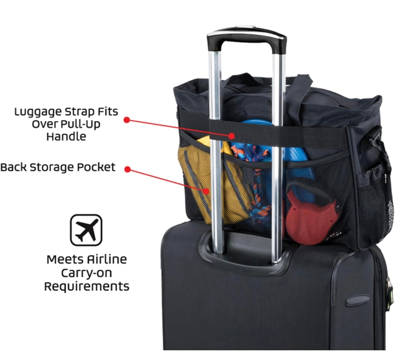 Mochila para articulos de viaje