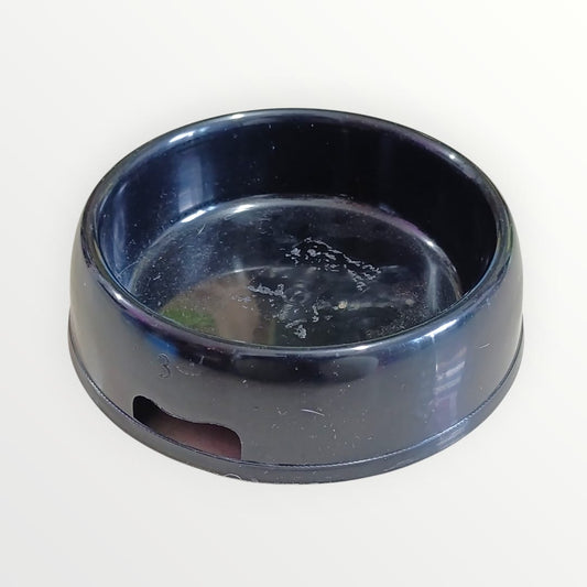 Plato redondo de plástico chico