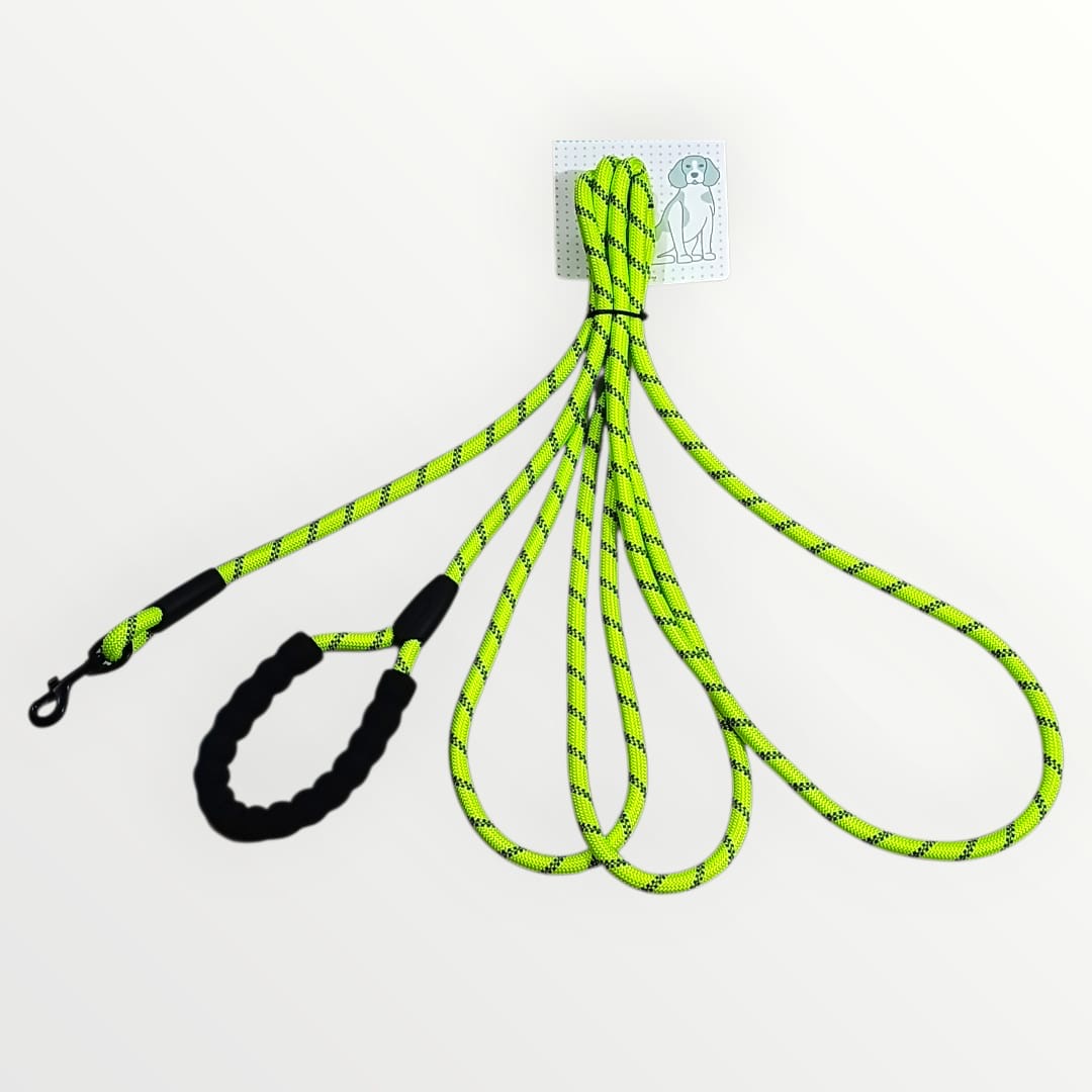 Correa 5 metros nylon con reflejante