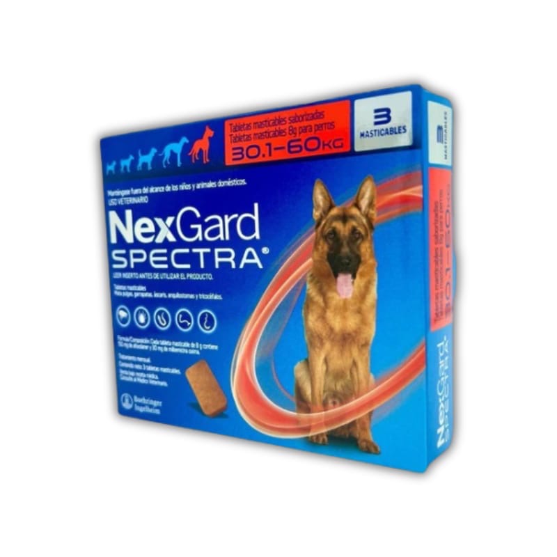 Pastilla antipulgas y garrapatas NexGard para perro