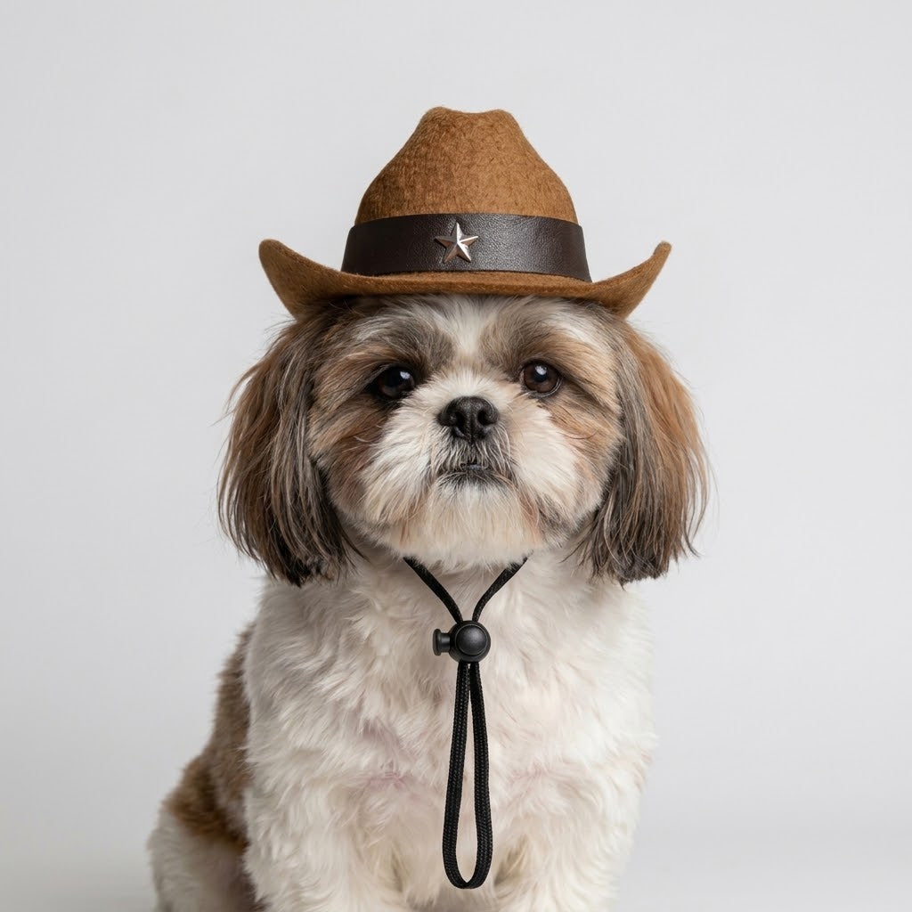 Sombrero vaquero para mascota chico