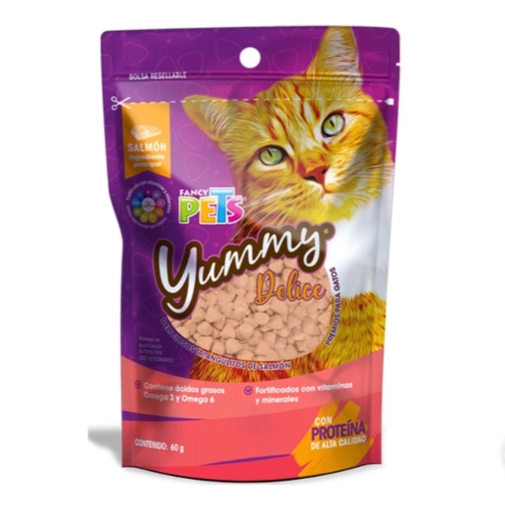 Premios para gato yummy delice 60 gr