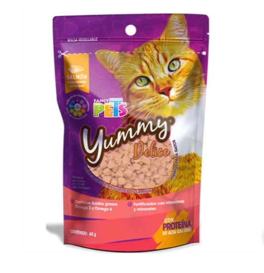 Premios para gato yummy delice 60 gr