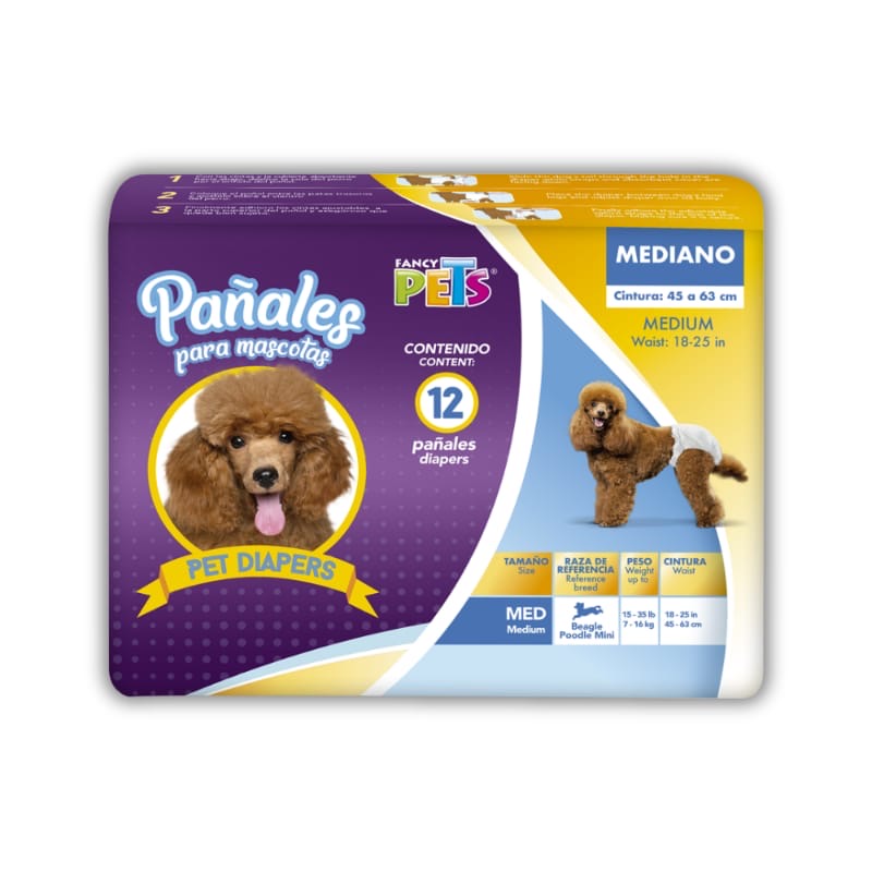 Pañal Desechable para Perro