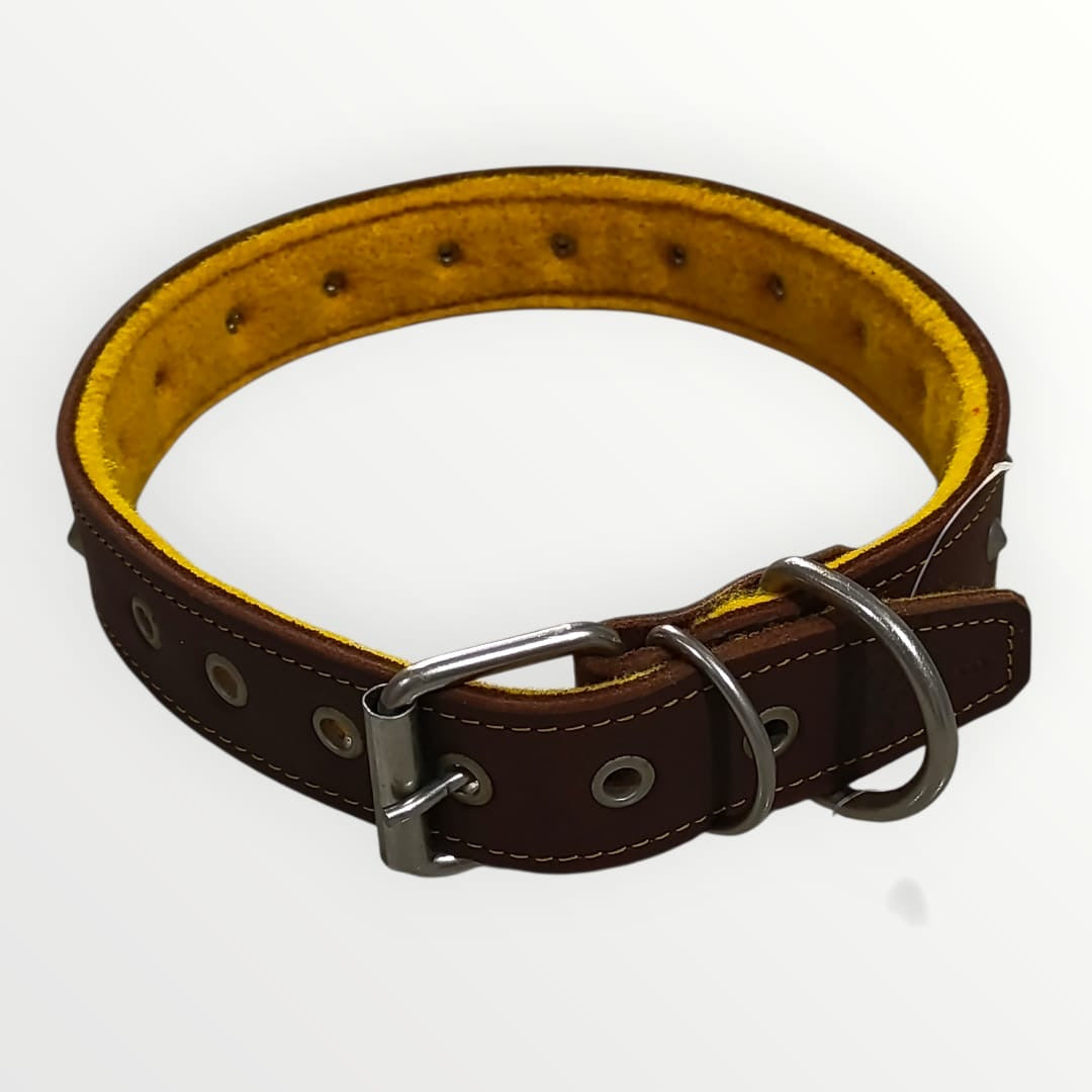 Collar extra grande de cuero