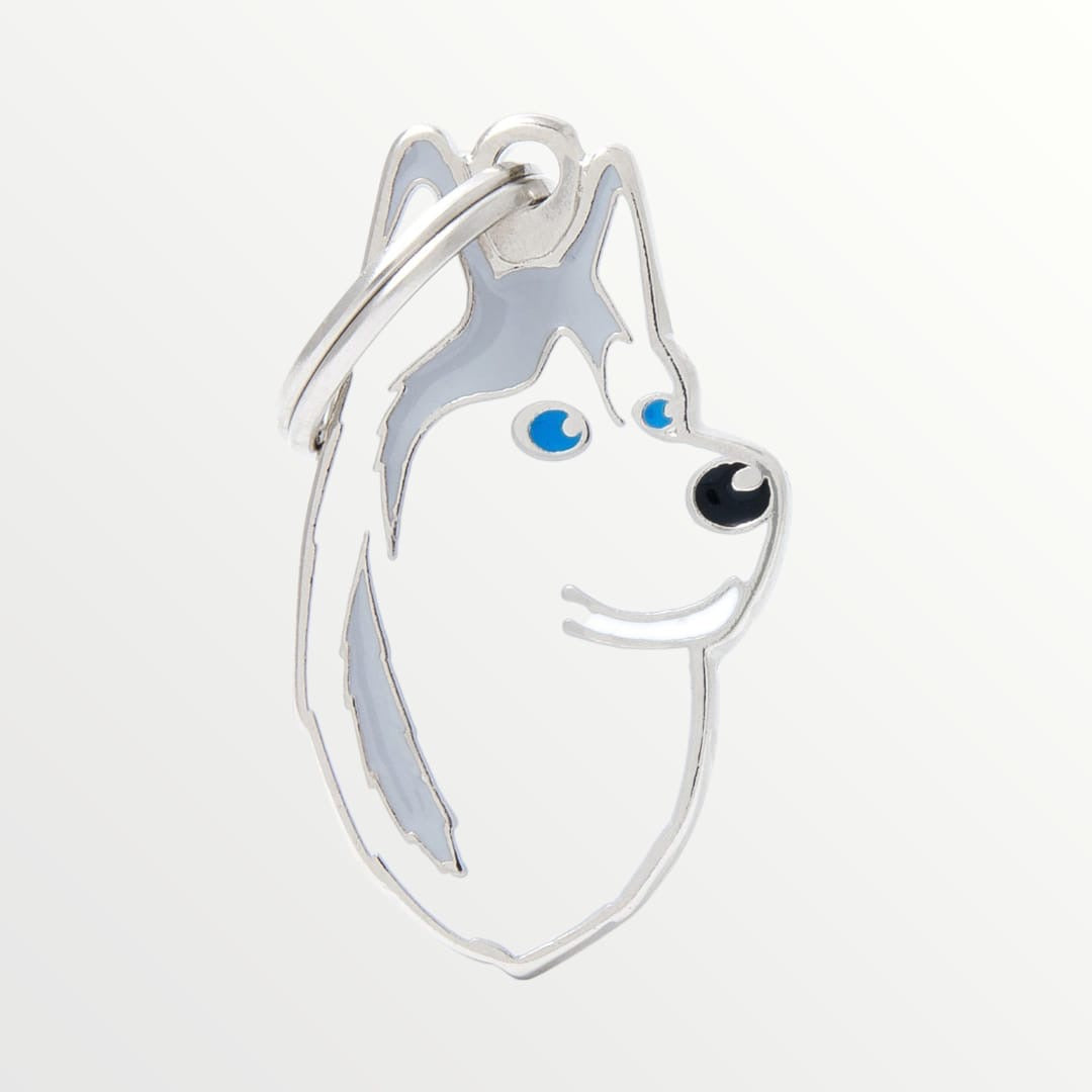 Placa ID grabada estilo charm