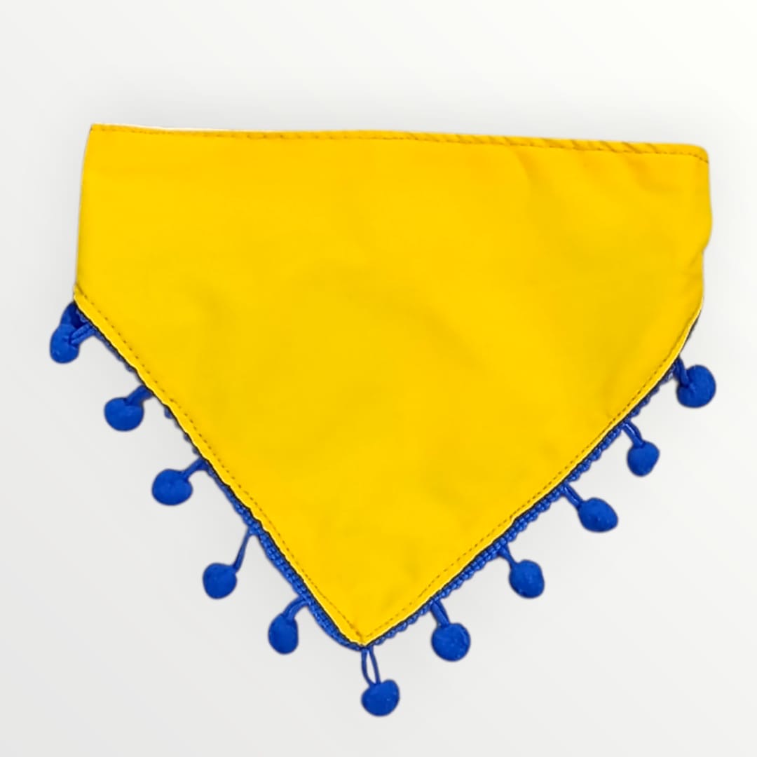 Bandana con motitas lisa