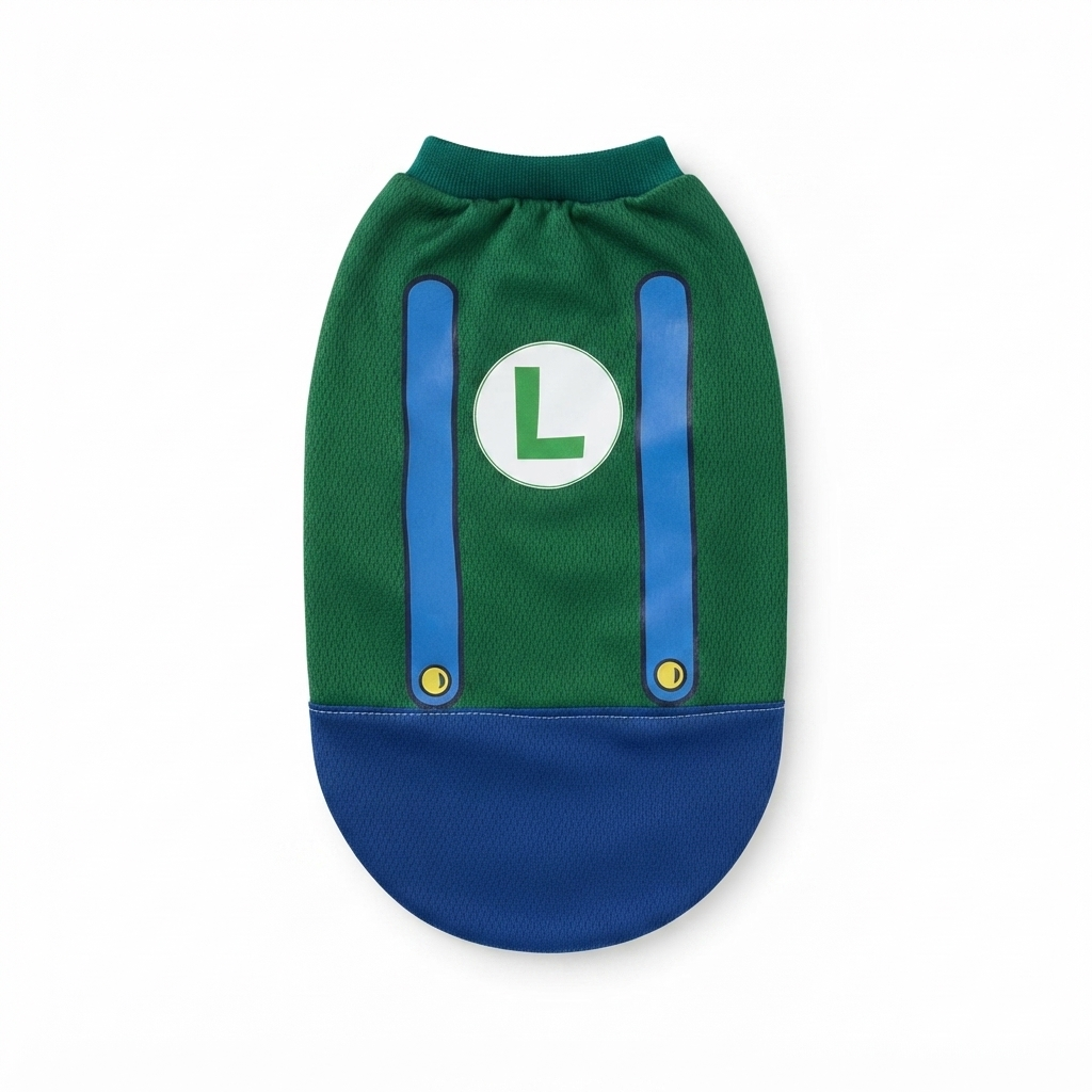 Disfraz de Luigi con gorra