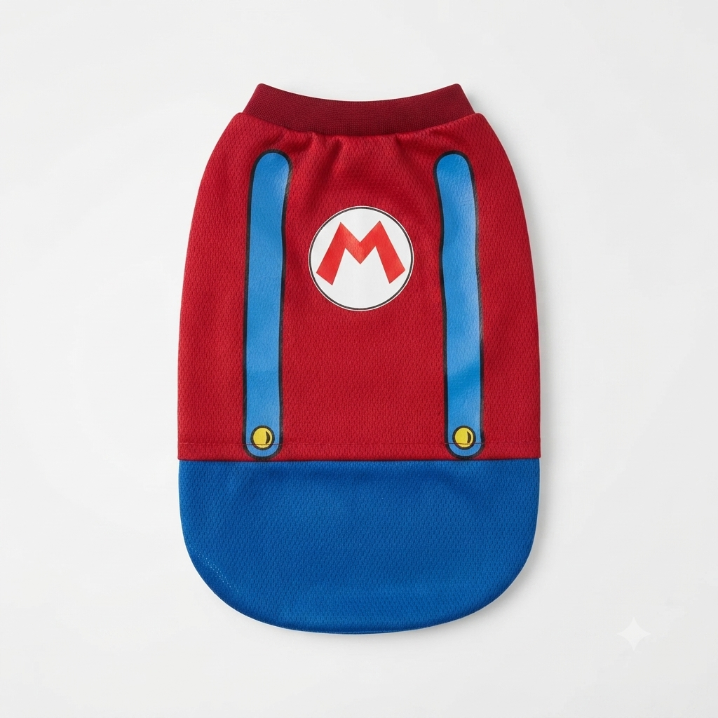 Disfraz de Mario Bros con gorra