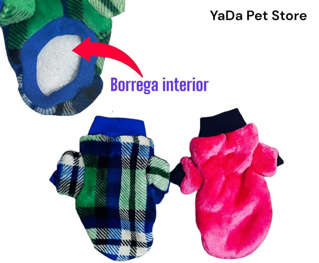 Polar con borrega interior para mascota