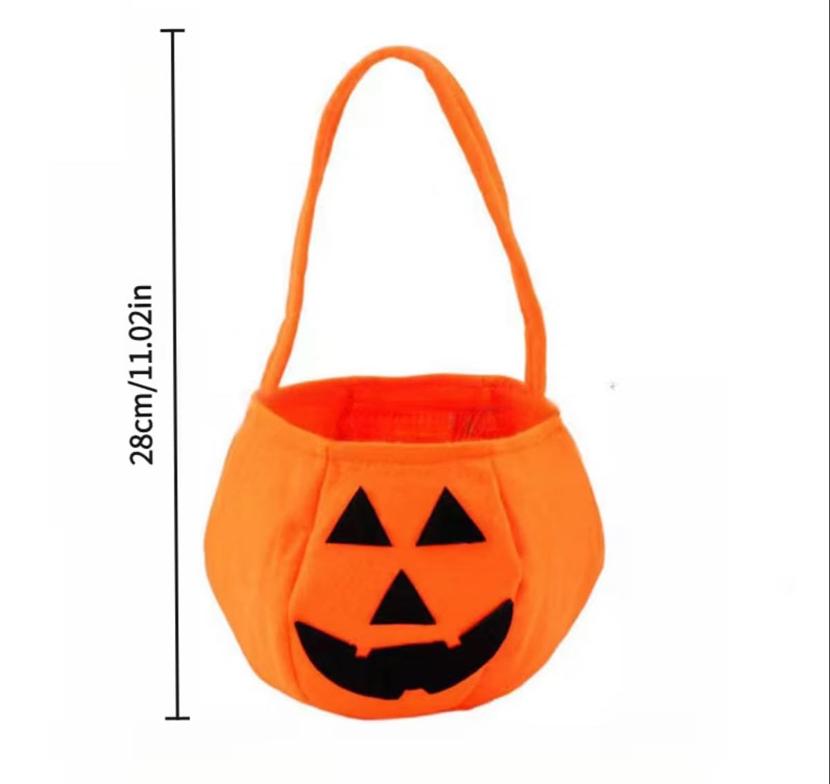 Canasta de calabaza para treats