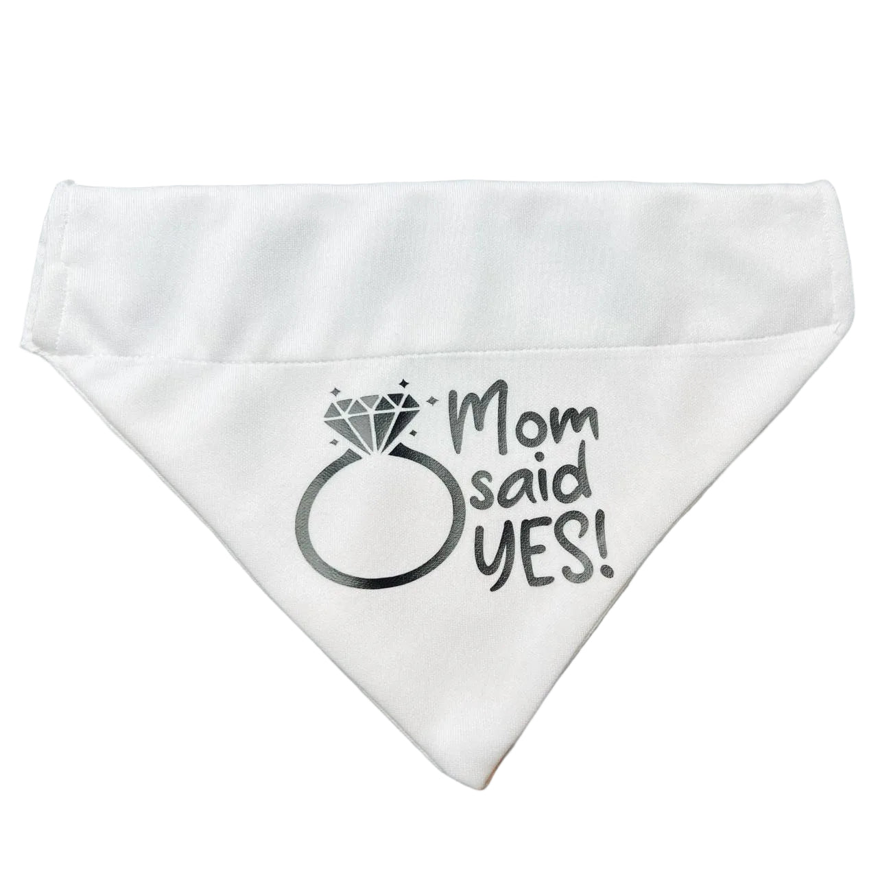 Paliacate  para anuncio de bodas Mom said yes
