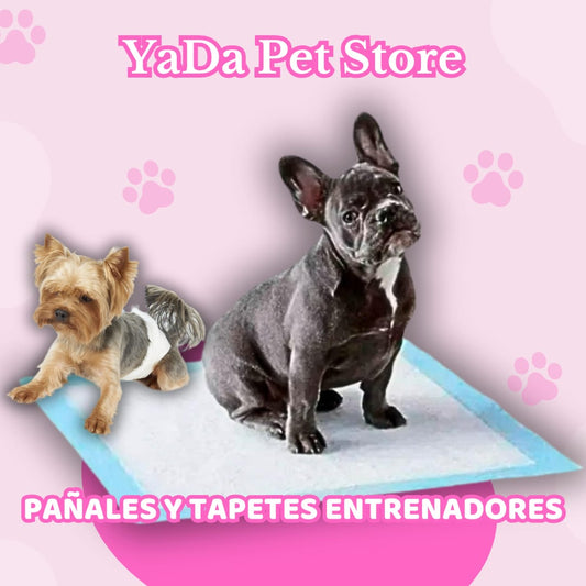 Tapetes entrenadores desechables