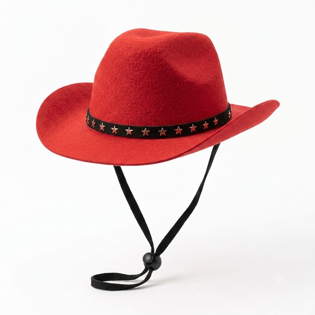 Sombrero vaquero para mascota mediano