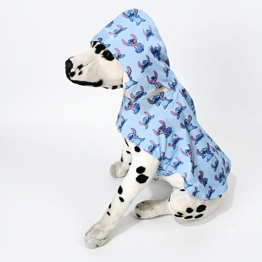 Impermeable con estampado