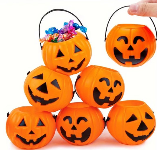 Canasta de calabaza para treats