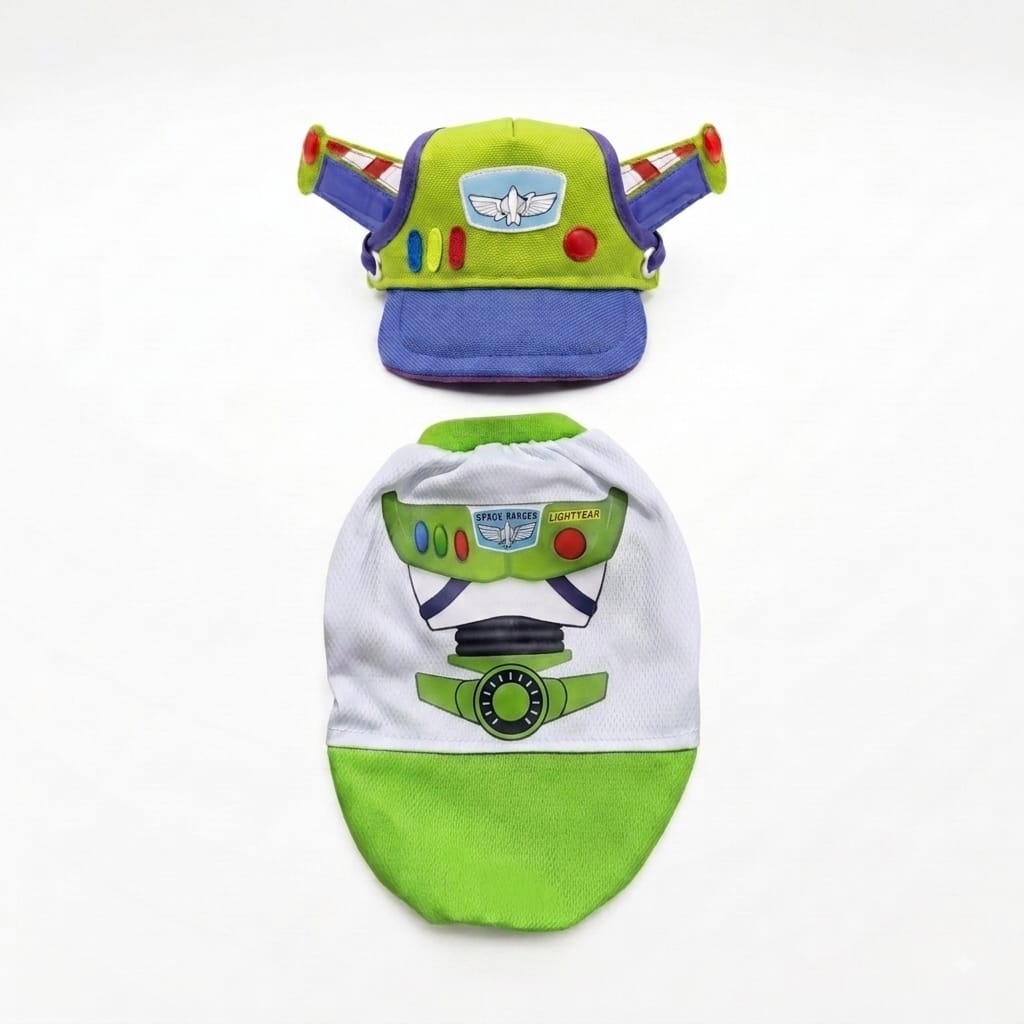 Disfraz de Buzz lightyear con gorra
