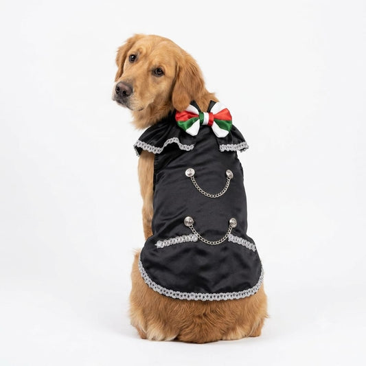 Traje charro mexicano para mascota