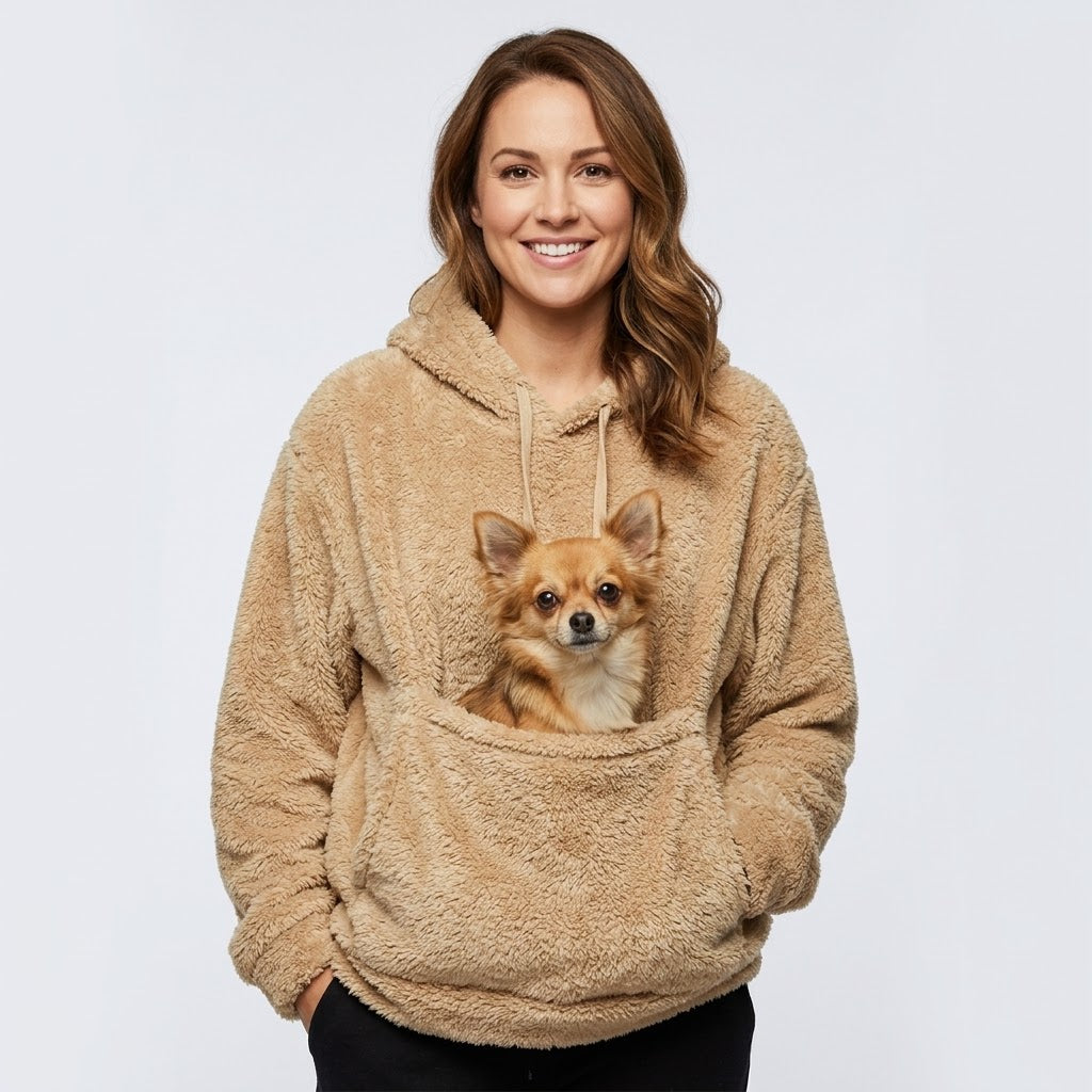 Porta mascota sudadera dog mom