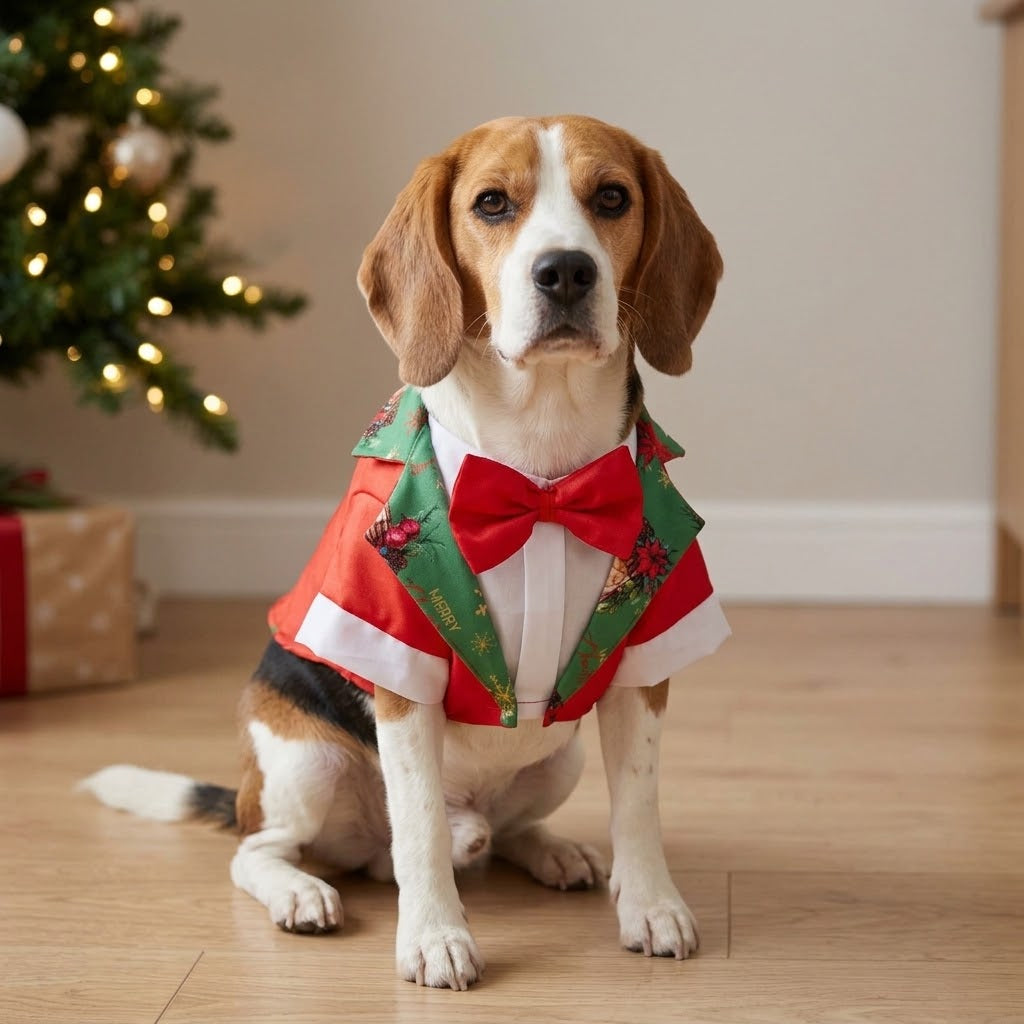 Esmoquin navideño