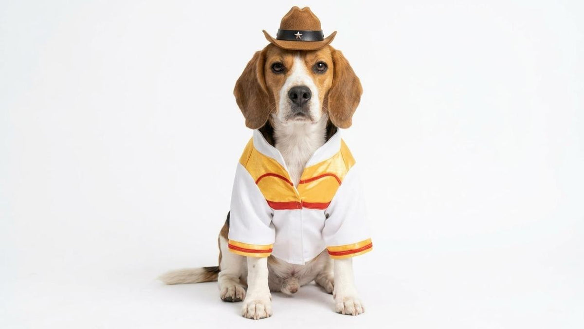 Camisa y Sombrero Vaquero para mascota