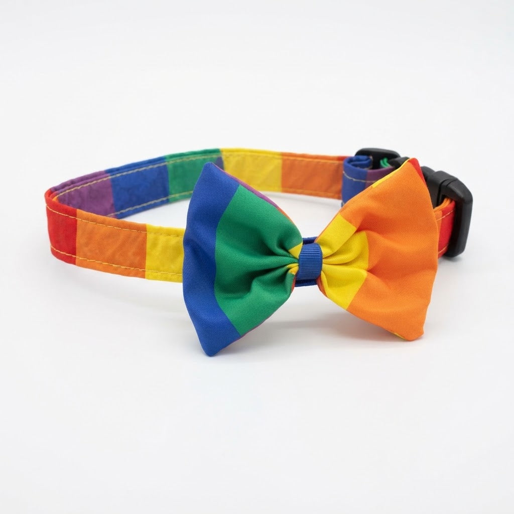 Collar con moño PRIDE