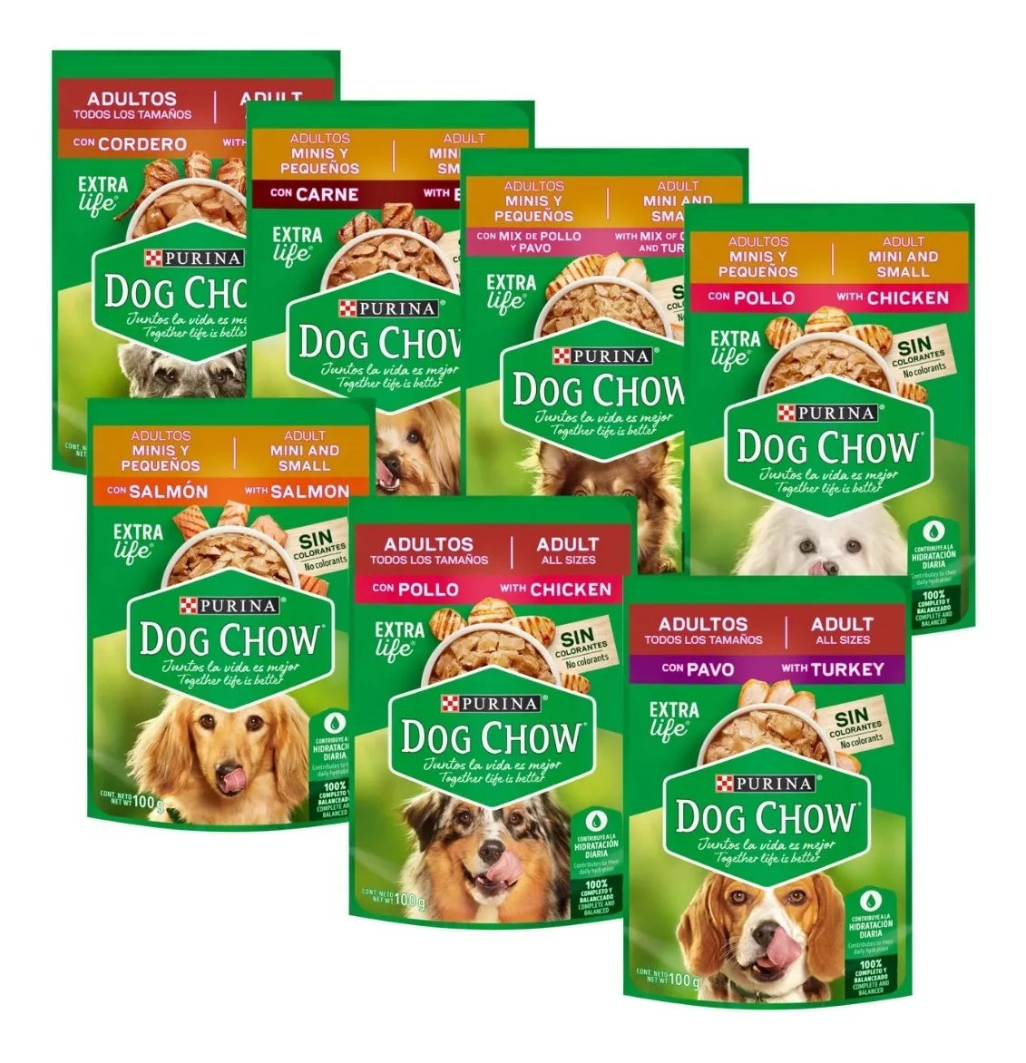 Alimento húmedo Dog Chow 100 gr