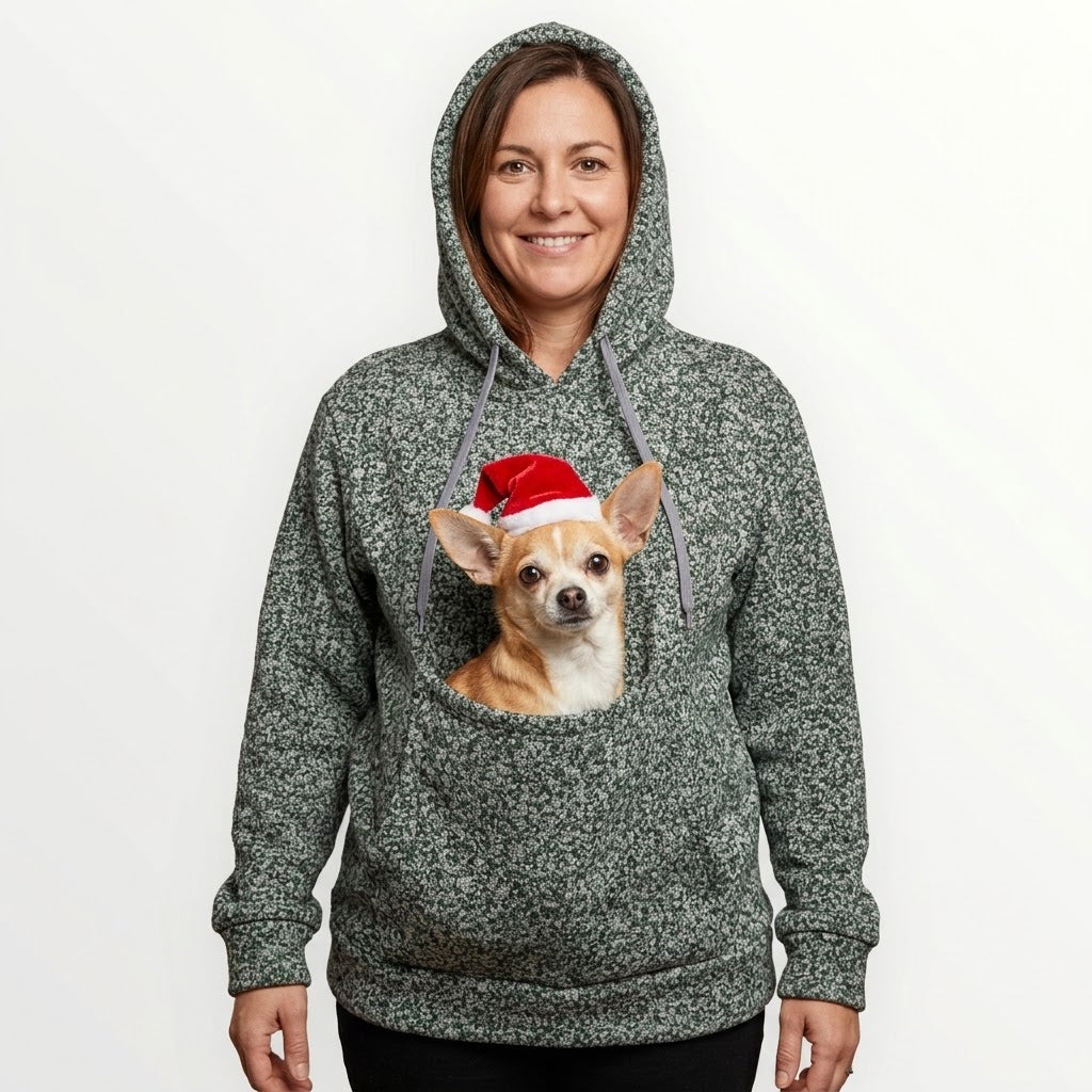 Porta mascota sudadera dog mom