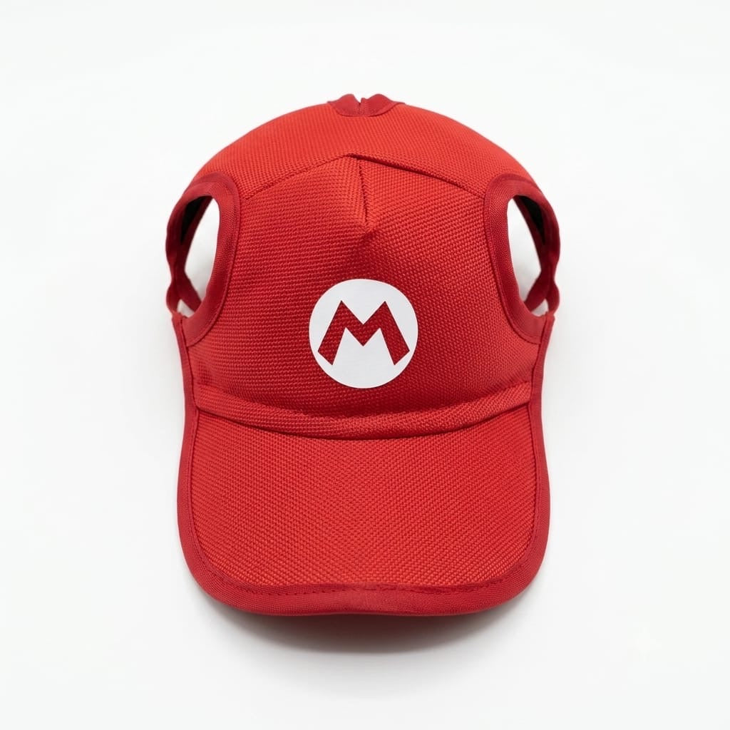 Disfraz de Mario Bros con gorra