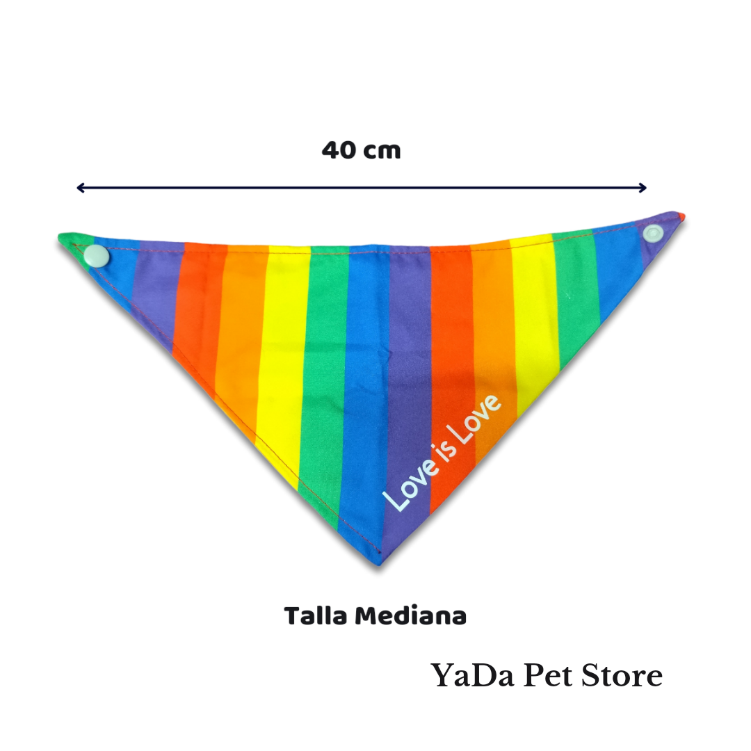 Bandana Pride para Perro ó Gato